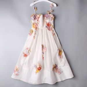 NWT ZIMMERMANN POSTCARD MIDI DRESS